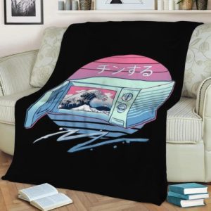 THE MICRO WAVE BEST SELLER FLEECE BLANKET GIFT FOR FAN