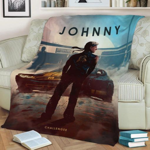 JOHNNY LAWRENCE FLEECE BLANKET GIFT FOR FAN JOHNNY LAWRENCE FLEECE BLANKET GIFT FOR FAN