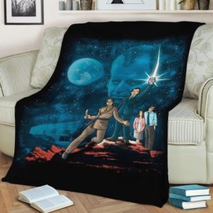 OFFICE WARS FLEECE BLANKET GIFT FOR FAN