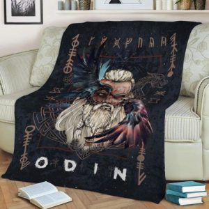 ODIN BEST SELLER FLEECE BLANKET GIFT FOR FAN
