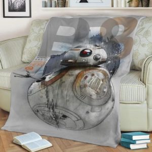 RESISTANCE HERO DROID FLEECE BLANKET GIFT FOR FAN