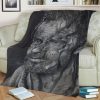 RICK GRIMES FLEECE BLANKET GIFT FOR FAN