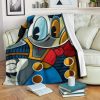 GRAPHIC DONALD DUCK FLEECE BLANKET GIFT FOR FAN