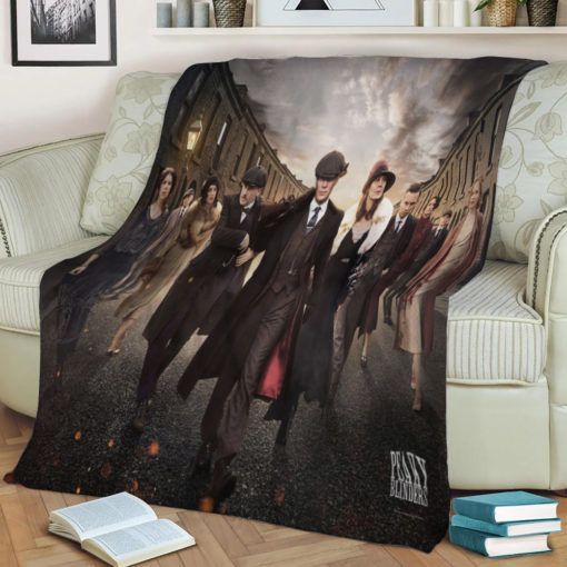 PEAKY BLINDERS KEY ART FLEECE BLANKET GIFT FOR FAN PEAKY BLINDERS KEY ART FLEECE BLANKET GIFT FOR FAN