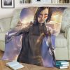 ALITA BATTLE ANGEL FLEECE BLANKET GIFT FOR FAN
