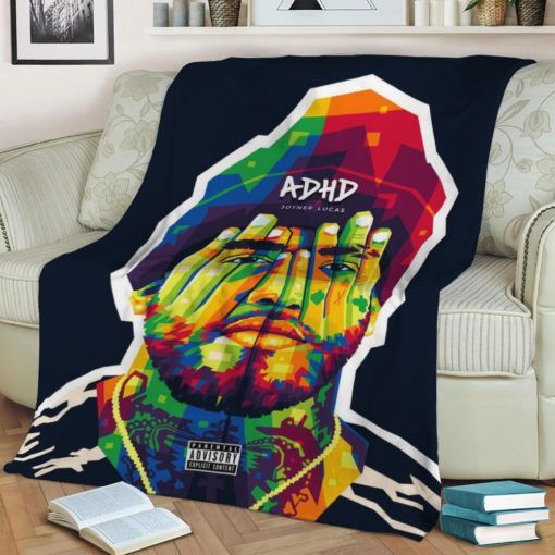 JOYNER LUCAS FLEECE BLANKET GIFT FOR FAN JOYNER LUCAS FLEECE BLANKET GIFT FOR FAN