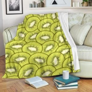 FULL OF GREEN KIWI BEST SELLER FLEECE BLANKET GIFT FOR FAN
