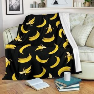 TROPICAL FRUIT BANANA BEST SELLER FLEECE BLANKET GIFT FOR FAN