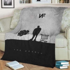 NF AND HIS SHOPPING CART BEST SELLER FLEECE BLANKET GIFT FOR FAN