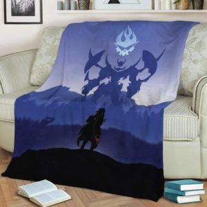 OVER THE SKY FLEECE BLANKET GIFT FOR FAN