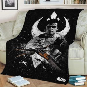 POE DAMERON FLEECE BLANKET GIFT FOR FAN