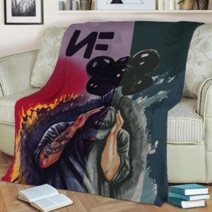 NF RAPPER COLOR BEST SELLER FLEECE BLANKET GIFT FOR FAN
