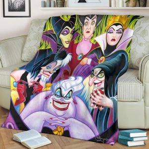 FAVORITE VILLAINS BEST SELLER FLEECE BLANKET GIFT FOR FAN