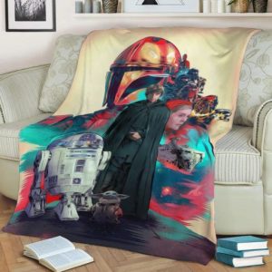 THE CHILD FLEECE BLANKET GIFT FOR FAN