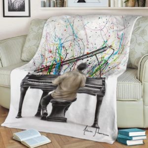 THE PIANO SOLO FLEECE BLANKET GIFT FOR FAN