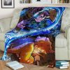 DEMON SLAYER ANIME JAPAN BEST SELLER FLEECE BLANKET GIFT FOR FAN