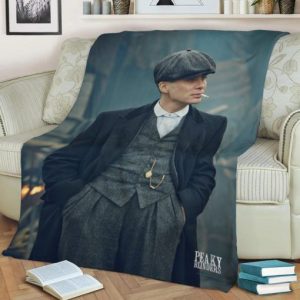 TOMMY WITH CIGARETTE FLEECE BLANKET GIFT FOR FAN