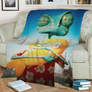 RANGO FLEECE BLANKET GIFT FOR FAN