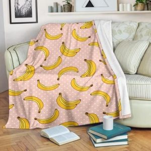 BANANA BEST SELLER FLEECE BLANKET GIFT FOR FAN