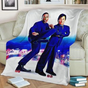 RUSH HOUR 2 PREMIUM FLEECE BLANKET GIFT FOR FAN