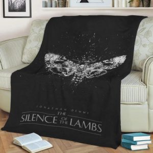 THE SILENCE OF THE LAMBS FLEECE BLANKET GIFT FOR FAN