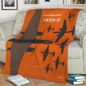 MY CATCH 22 MINIMAL FLEECE BLANKET GIFT FOR FAN