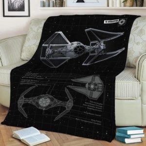 TIE INTERCEPTOR BEST SELLER FLEECE BLANKET GIFT FOR FAN