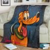 HAPPY PLUTO DISNEY KEEP ON BELIEVING FLEECE BLANKET GIFT FOR FAN