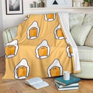 GUDETAMA FLEECE BLANKET GIFT FOR FAN