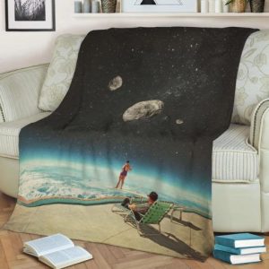 SUMMER OF ASTEROIDS BEST SELLER FLEECE BLANKET GIFT FOR FAN