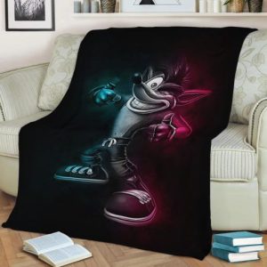 CRASH BANDICOOT FLEECE BLANKET GIFT FOR FAN