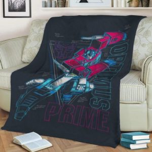 OPTIMUS PRIME FLEECE BLANKET GIFT FOR FAN