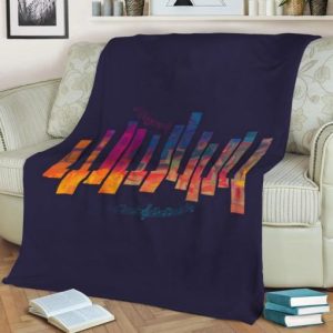 PIANO COLOR BEST SELLER FLEECE BLANKET GIFT FOR FAN