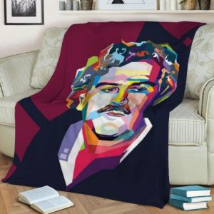 PABLO ESCOBAR FLEECE BLANKET GIFT FOR FAN