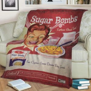 SUGAR BOMBS FLEECE BLANKET GIFT FOR FAN