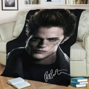 ROBERT PATTINSON FLEECE BLANKET GIFT FOR FAN