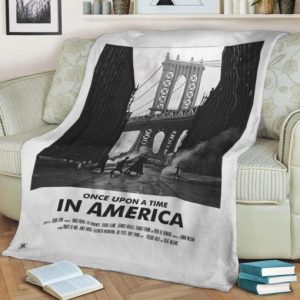 ONCE UPON A TIME IN AMERICA PICTURE FLEECE BLANKET GIFT FOR FAN