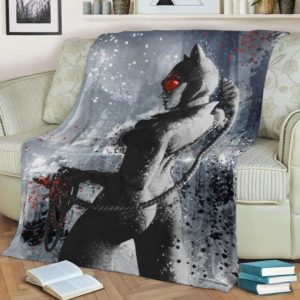 CATWOMAN DC FLEECE BLANKET GIFT FOR FAN