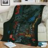 PACIFIC RIM FLEECE BLANKET GIFT FOR FAN