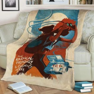 RADICAL ED AND EIN FLEECE THROW BLANKET BEST SELLER FLEECE BLANKET GIFT FOR FAN