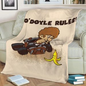 O?DOYLE RULES FLEECE BLANKET GIFT FOR FAN