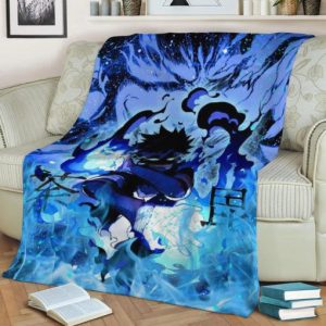 BLUE FIRE VILLAIN BEST SELLER FLEECE BLANKET GIFT FOR FAN
