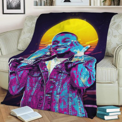 DABABY FLEECE BLANKET GIFT FOR FAN DABABY FLEECE BLANKET GIFT FOR FAN