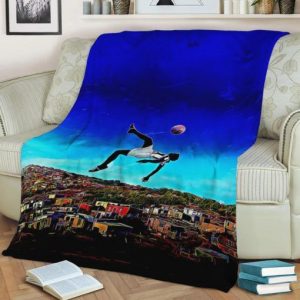 PELE FLEECE BLANKET GIFT FOR FAN