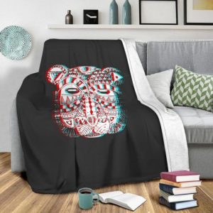 SPIRIT BEAR PREMIUM FLEECE BLANKET GIFT FOR FAN