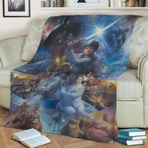 THE FORCE FLEECE BLANKET GIFT FOR FAN