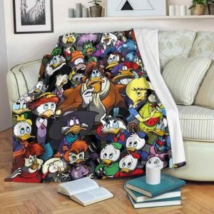 DUCKTALES FLEECE BLANKET GIFT FOR FAN
