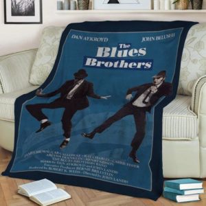 THE BLUES BROTHERS BEST SELLER FLEECE BLANKET GIFT FOR FAN