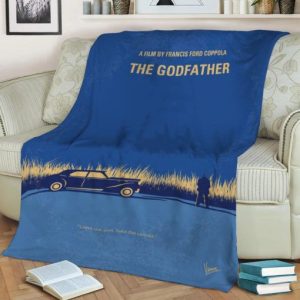 MY GODFATHER MINIMAL MOVIE POSTER FLEECE BLANKET GIFT FOR FAN