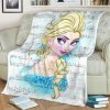 FROZEN SONG LYRIC ELSA FLEECE BLANKET GIFT FOR FAN